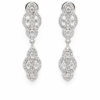 Aros Art Deco con brillantes