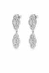 Aros Art Deco con brillantes