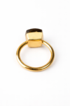 Anillo con citrino