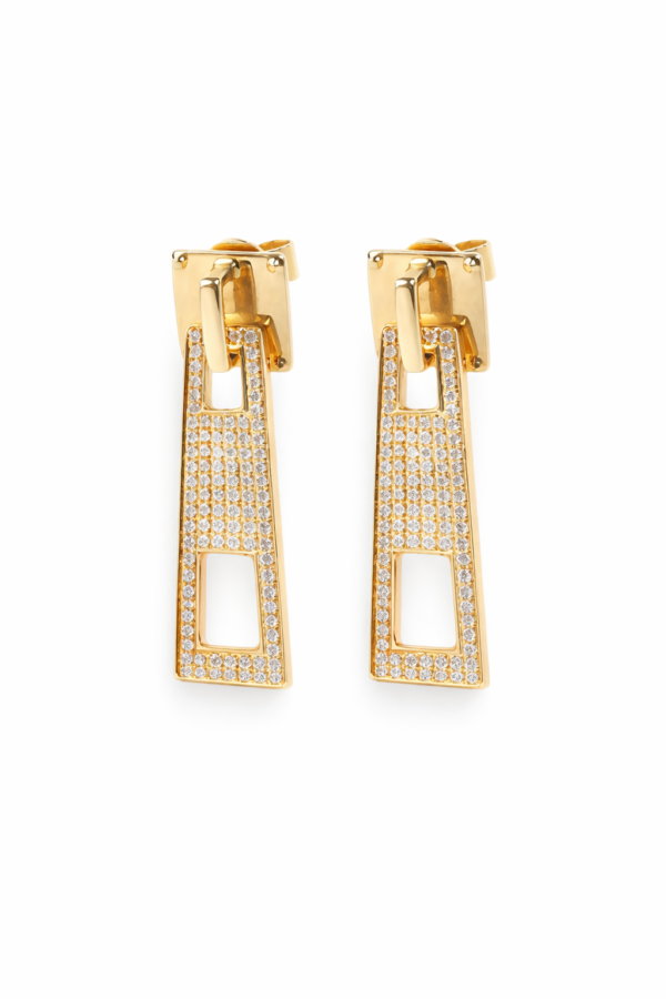 Aros cierre con brillantes