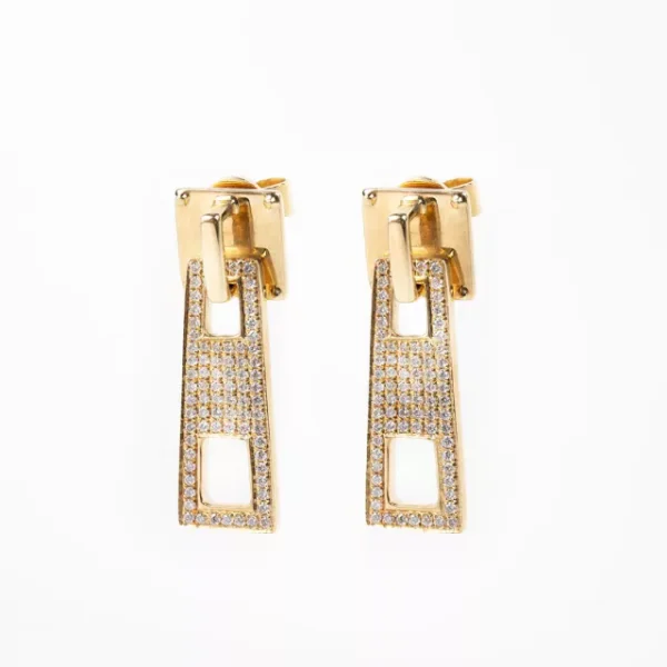 Aros cierre con brillantes