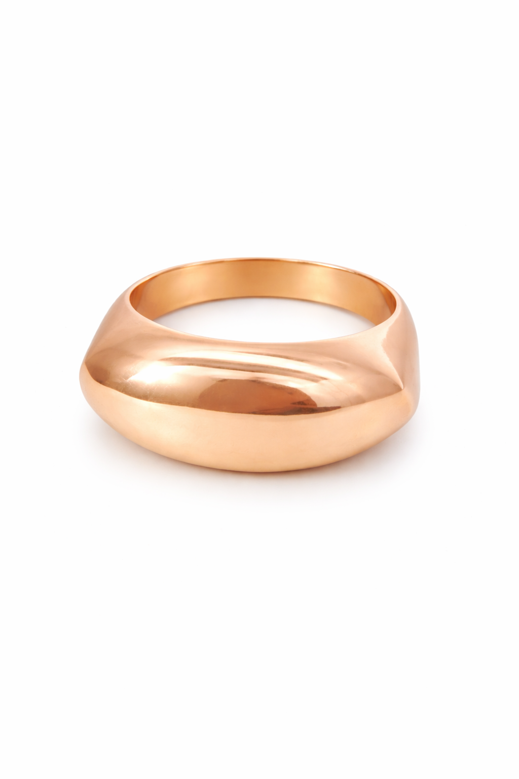 Anillo de oro rosa