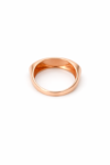 Anillo de oro rosa
