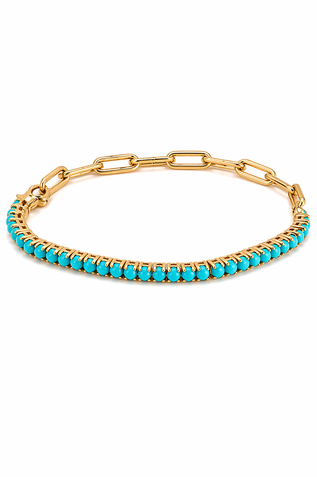 Pulsera con turquesas