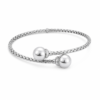Pulsera semi rígida con dos esferas
