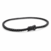Pulsera tenis con diamantes negros