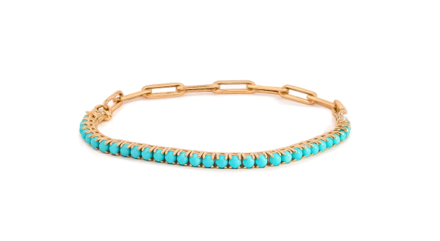 Pulsera con turquesas