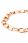 Pulsera de oro rosa