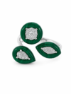 Anillo con piedra malaquita